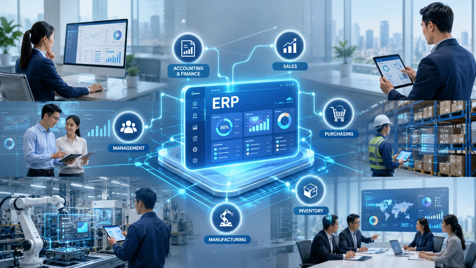 ธุรกิจแบบไหนเหมาะกับบริการพัฒนาระบบ ERP บัญชี? คู่มือเลือก ERP สำหรับทุกธุรกิจ ปี 2026