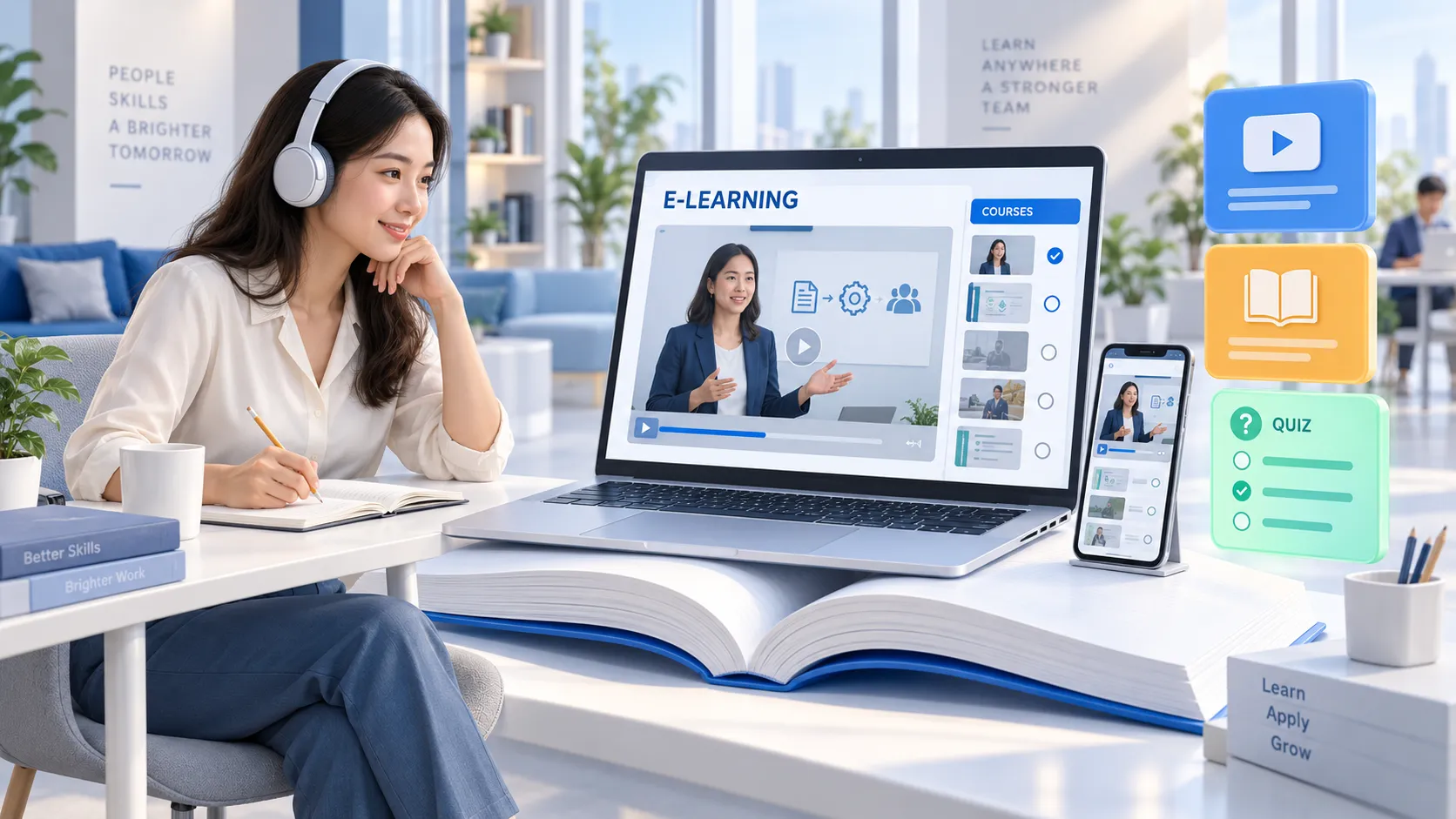 บริการพัฒนาระบบ E-learning มีอะไรบ้าง? รวมฟีเจอร์สำคัญที่ช่วยให้องค์กรอบรมพนักงานอย่างมีประสิทธิภาพ