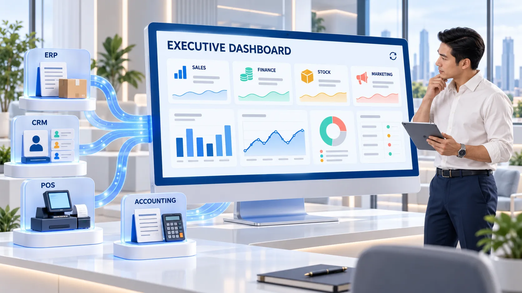 บริการพัฒนาระบบ Dashboard คืออะไร? เพิ่มประสิทธิภาพการวิเคราะห์ข้อมูลแบบ Real-time