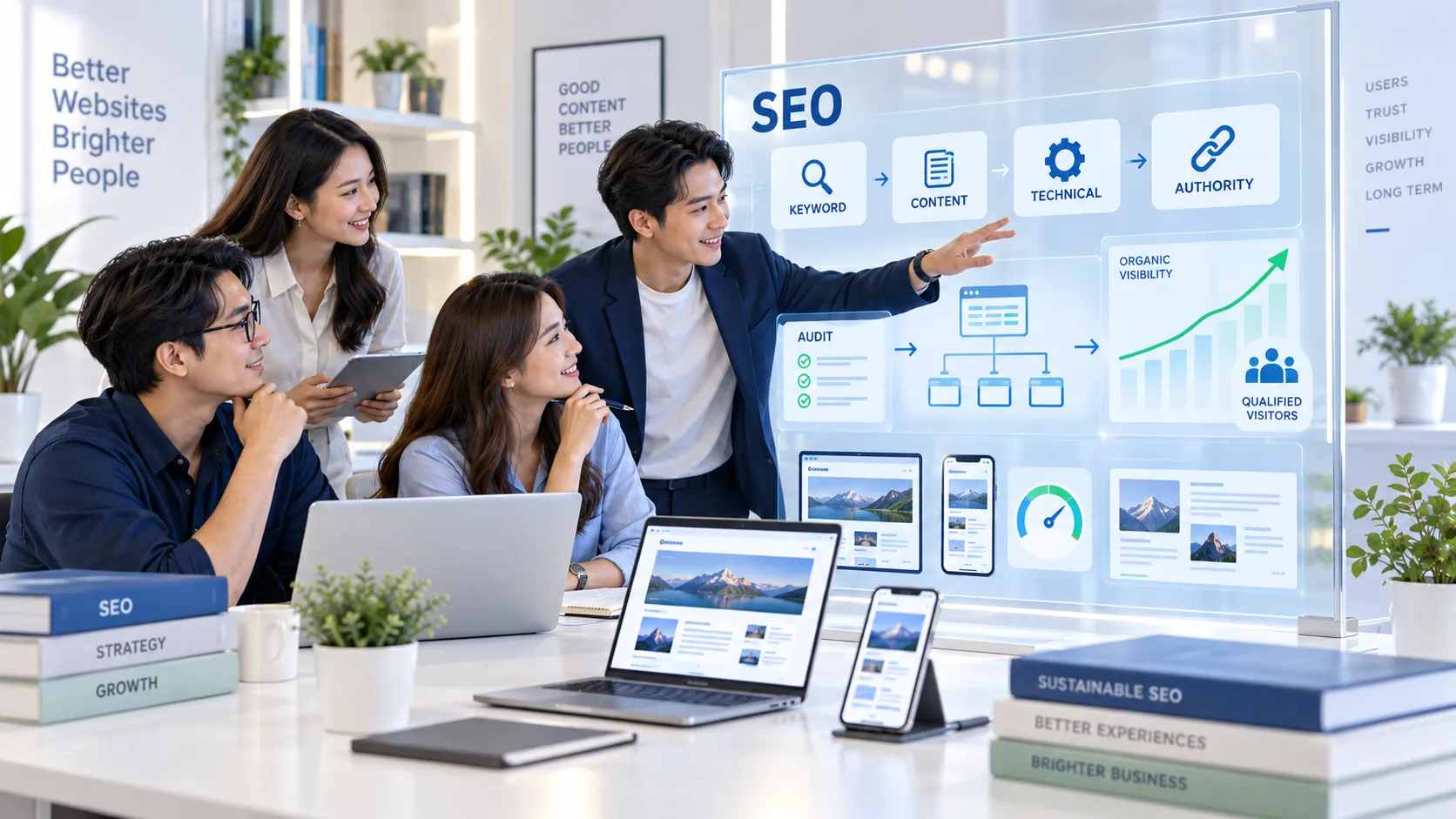 บริการ SEO คืออะไร? คู่มือฉบับสมบูรณ์ที่ช่วยให้เว็บไซต์ติดหน้าแรก Google และ AI Search ในปี 2026