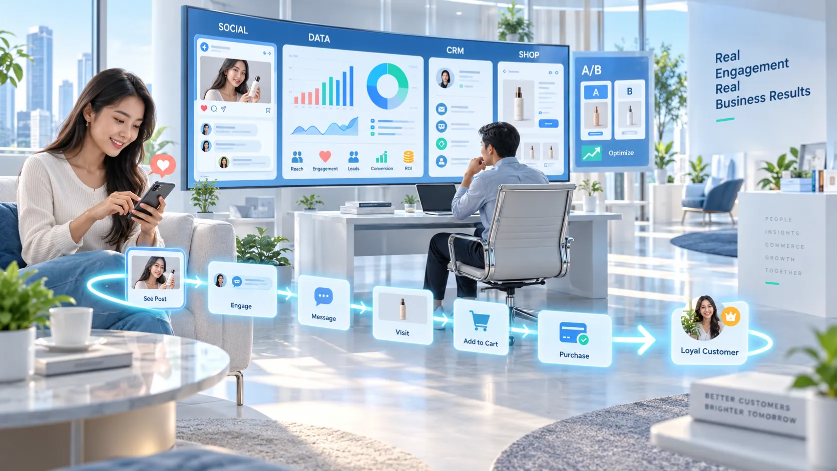 บริการ Social Network ช่วยเพิ่มยอดขายได้อย่างไร? เจาะลึกกลยุทธ์ Social Media Marketing ที่ธุรกิจไม่ควรมองข้าม ปี 2026