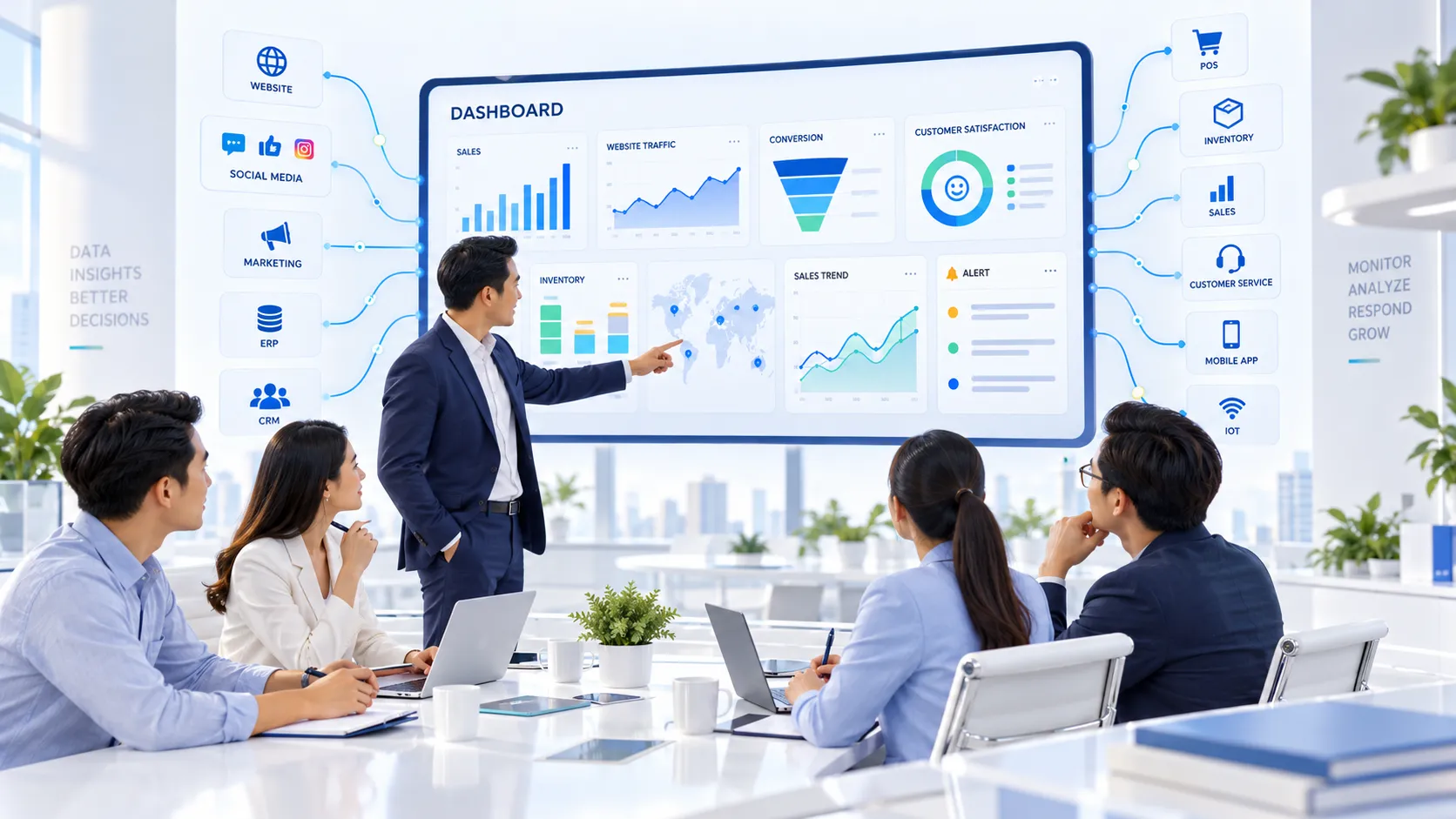 บริการ Monitoring and Analysis คืออะไร? ทำไมธุรกิจยุคใหม่ต้องใช้ พร้อมประโยชน์ เครื่องมือ และตัวอย่างการใช้งานจริง