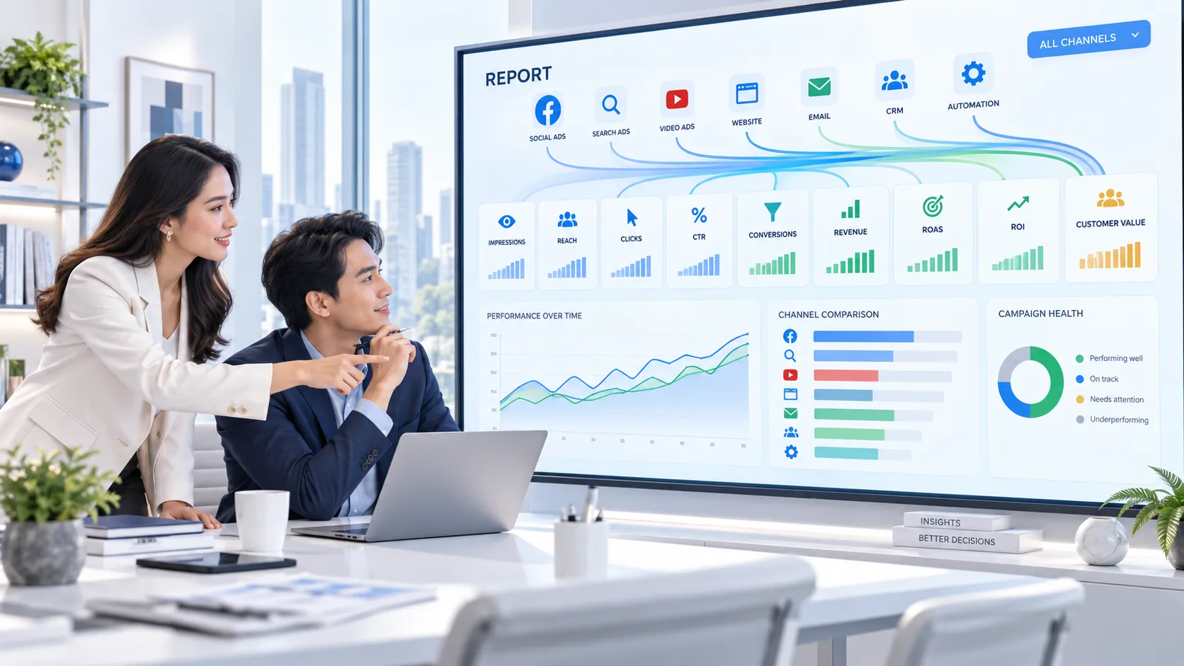 บริการ Campaign Performance Report คืออะไร? วิเคราะห์ผลแคมเปญ เพิ่ม ROI และวัดผลการตลาดอย่างมืออาชีพ